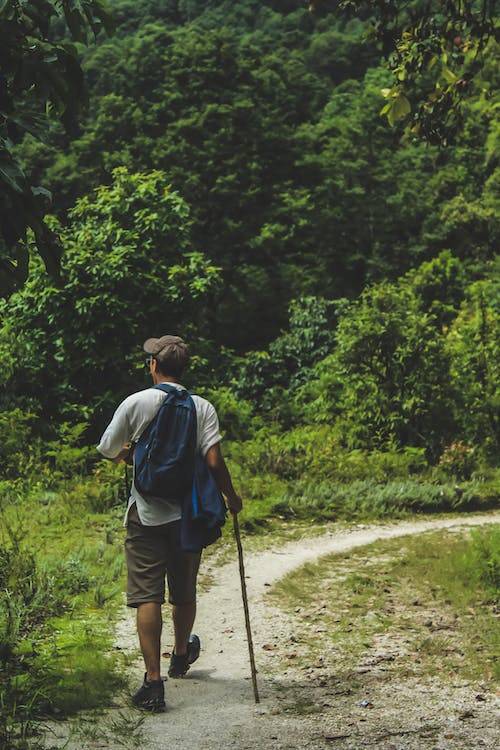 Man climbing